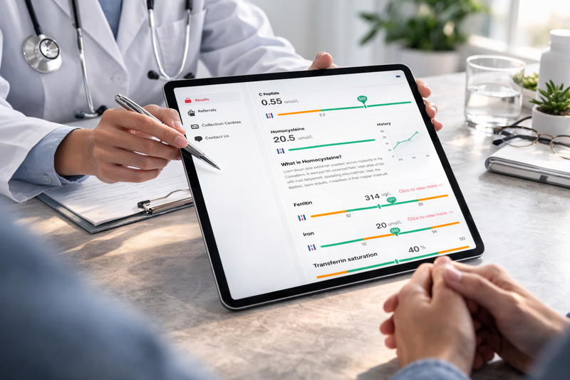 Doctor Consultation & Results Review