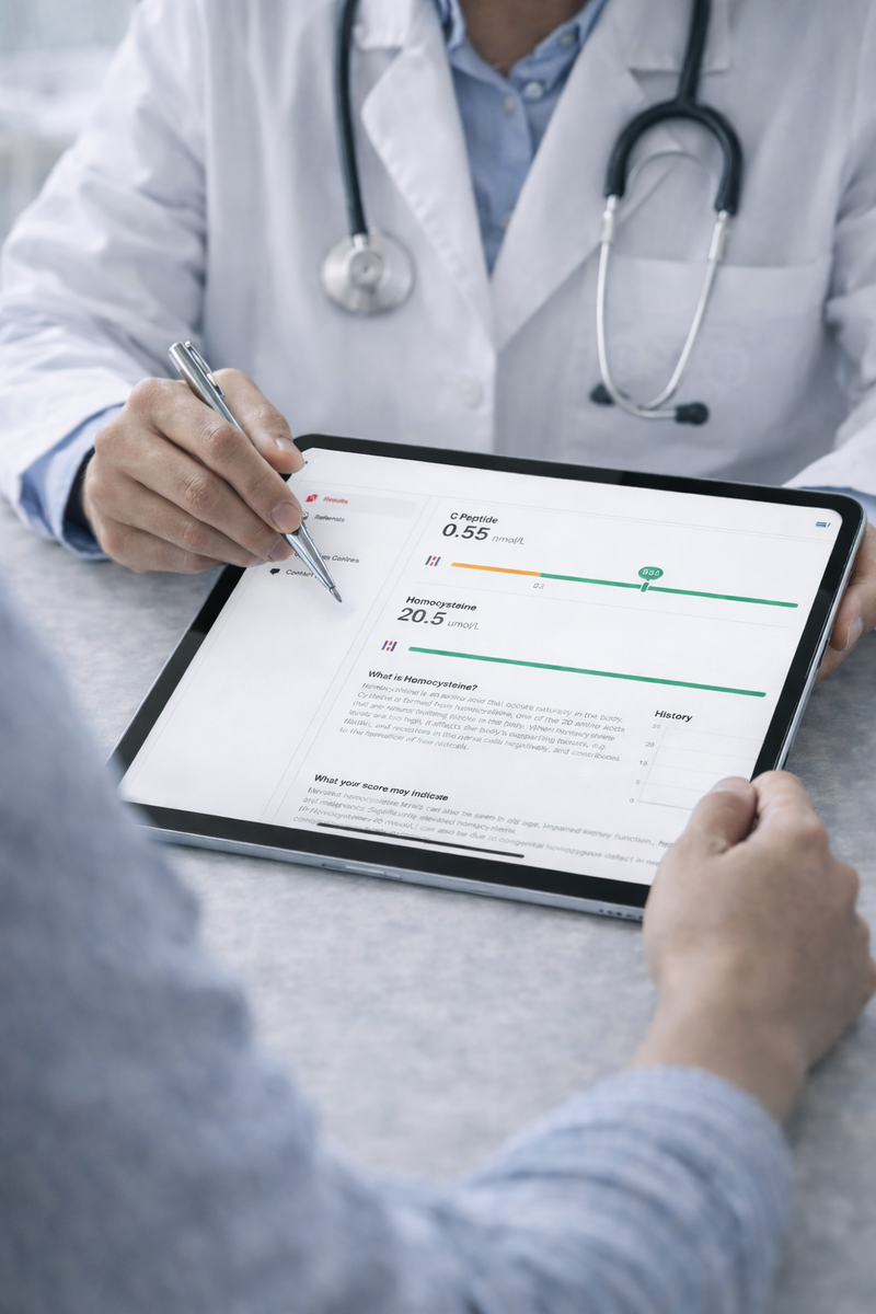 Doctor Consultation & Results Review
